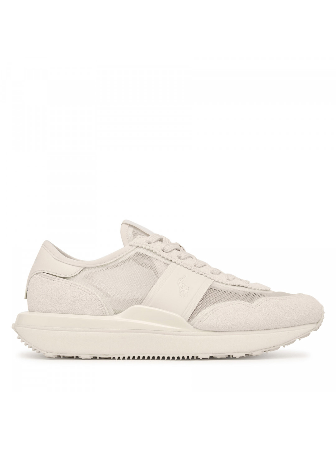Sneakersy Polo Ralph Lauren 804P04916001 Écru